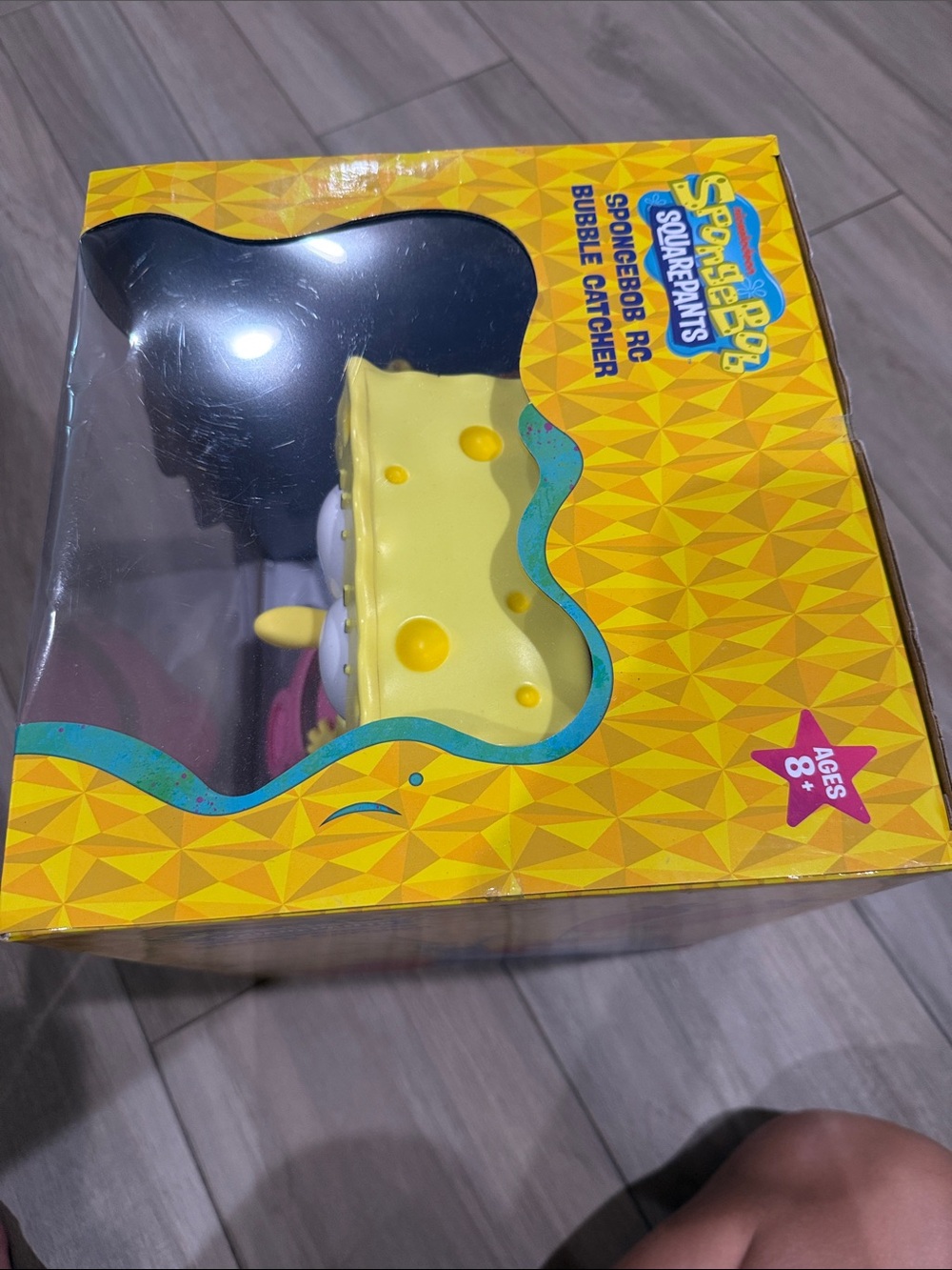 SpongeBob Squarepants Bubble Catcher Toy - Yellow & Pink - Picture 5 of 5